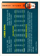 1992 Front Row Draft Picks Chris King