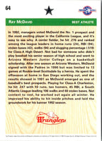 1992 Upper Deck Minors Ray McDavid #64