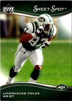 2005 Upper Deck Sweet Spot Laveranues Coles #67