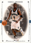 1998 SP Authentic Terrell Brandon