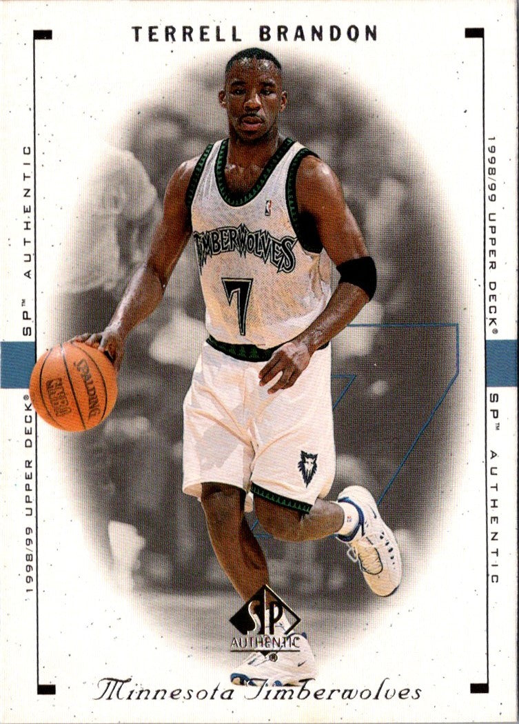 1998 SP Authentic Terrell Brandon