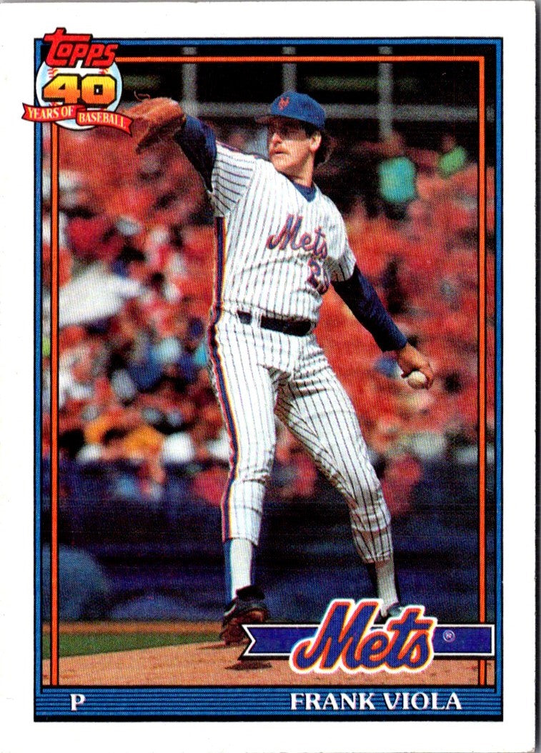 1991 Topps Frank Viola