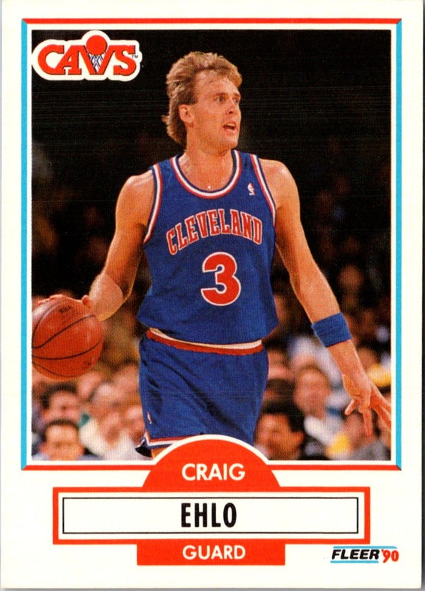 1990 Fleer Craig Ehlo #32