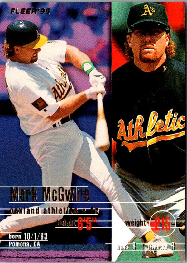 1995 Fleer Mark McGwire #249