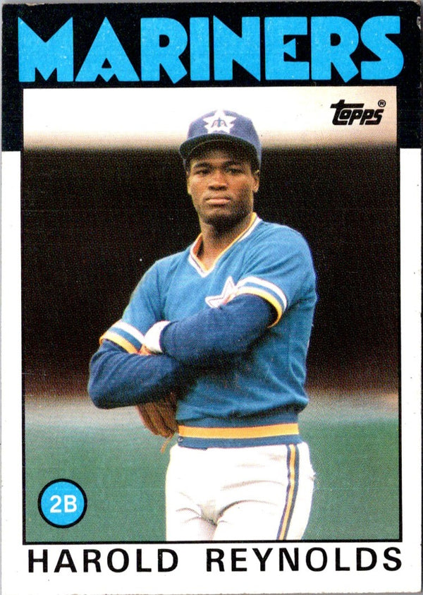 1986 Topps Harold Reynolds #769 Rookie