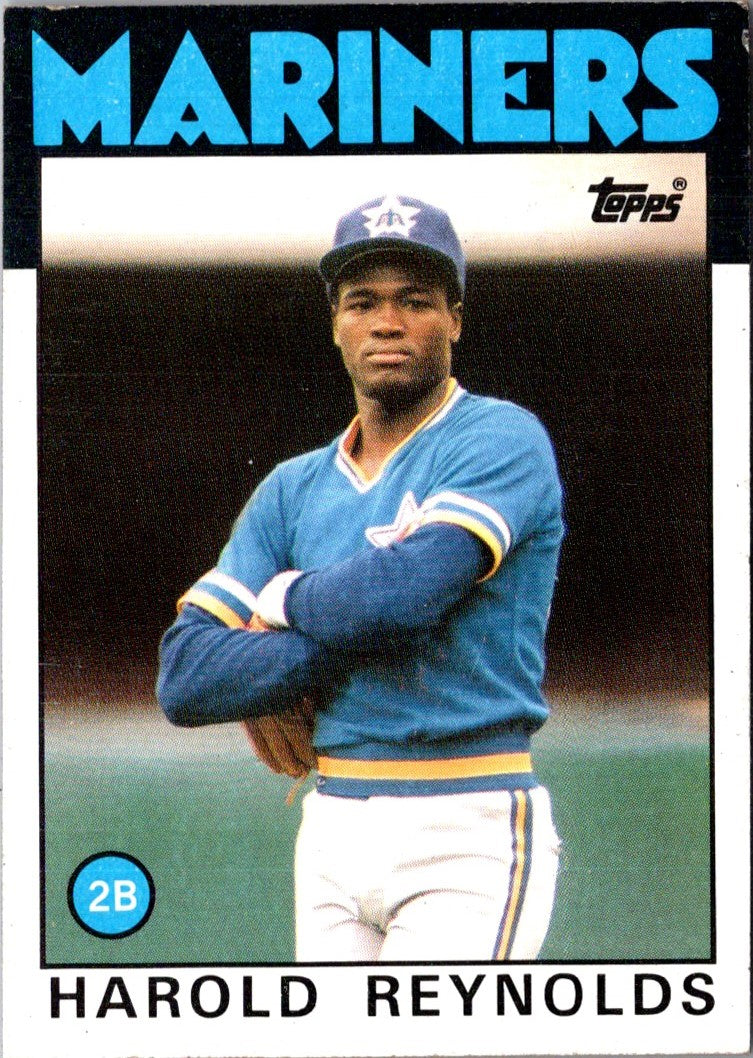 1986 Topps Harold Reynolds