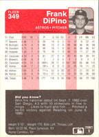 1985 Fleer Frank DiPino #349