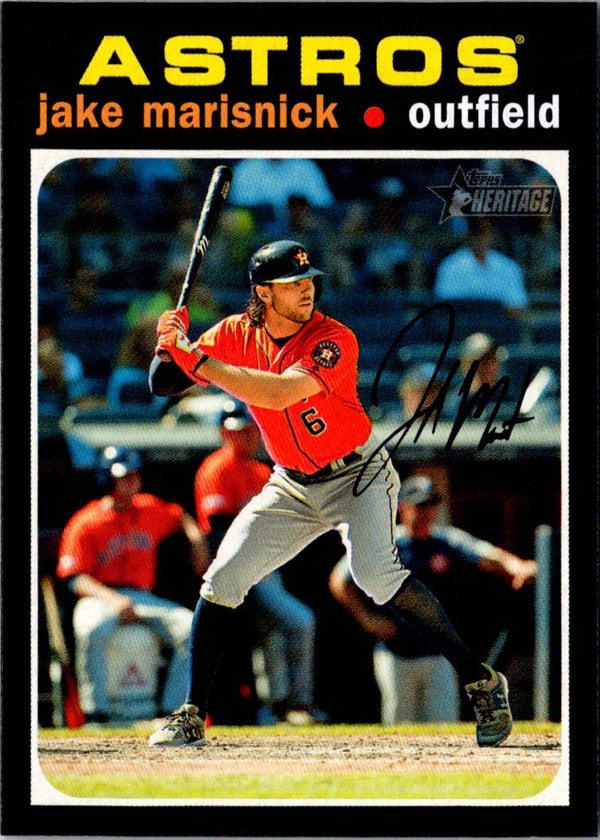 2020 Topps Heritage Jake Marisnick #337