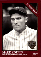 1994 Conlon Collection TSN Burgundy Mark Koenig #1121