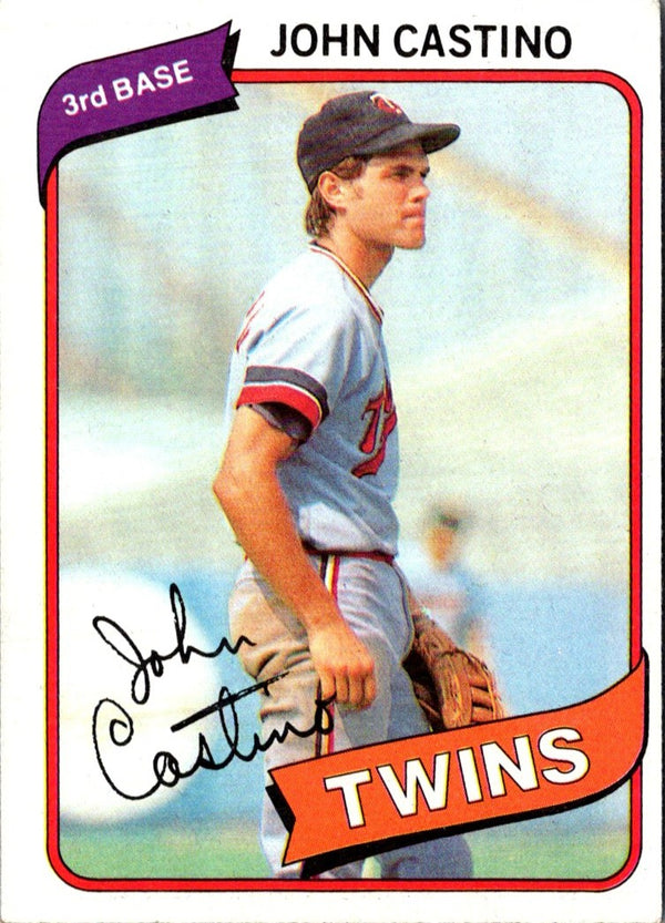 1980 Topps John Castino #137 Rookie