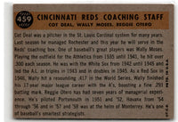 1960 Topps Reggie Otero/Cot Deal/Wally Moses #459