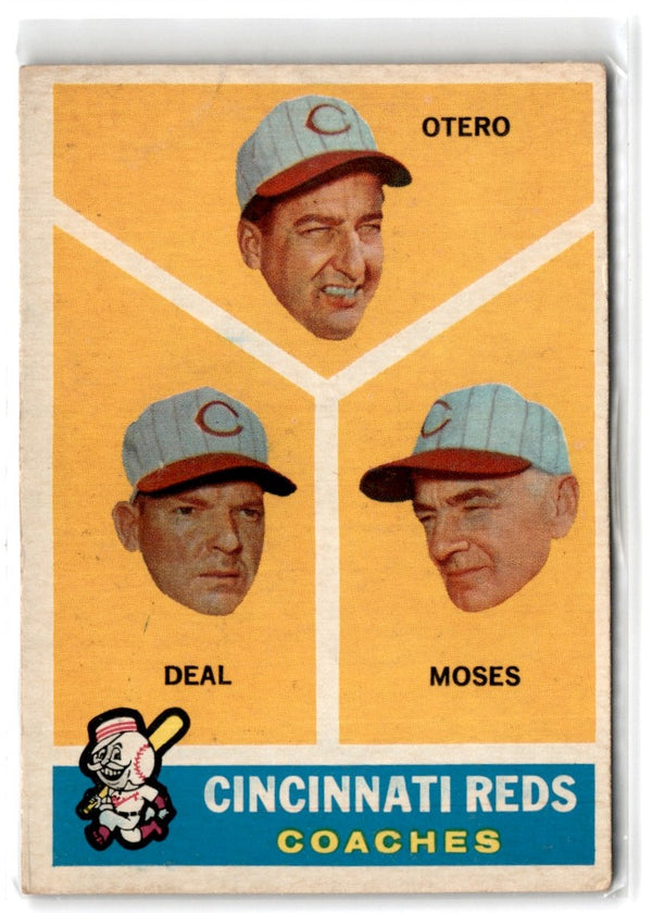 1960 Topps Reggie Otero/Cot Deal/Wally Moses #459