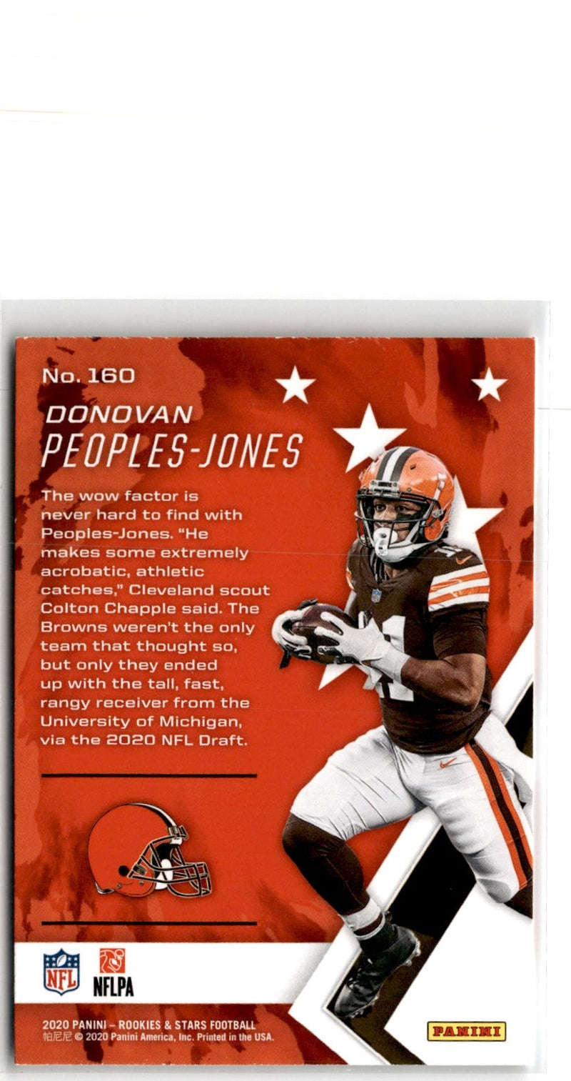 2020 Panini Rookies & Stars Red Donovan Peoples-Jones