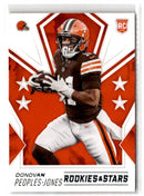 2020 Panini Rookies & Stars Red Donovan Peoples-Jones
