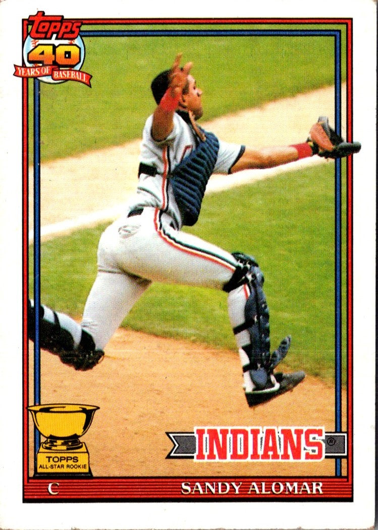 1991 Topps Sandy Alomar Jr.