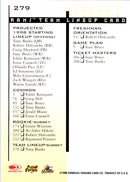 1998 Leaf Rookies & Stars Tony Banks