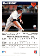 1993 Donruss Craig Shipley
