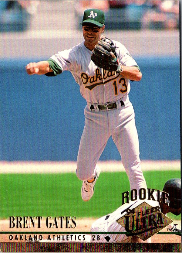 1994 Ultra Brent Gates #107 Rookie