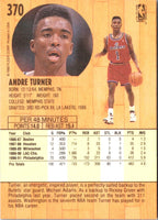 1991 Fleer Andre Turner #370 Rookie