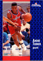 1991 Fleer Andre Turner #370 Rookie