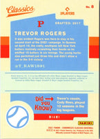 2021 Panini Chronicles Classics Trevor Rogers #8 Rookie