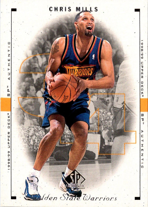 1998 SP Authentic Chris Mills #35