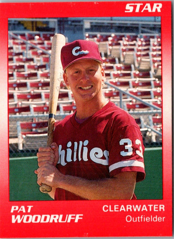 1990 Star Clearwater Phillies Pat Woodruff #25