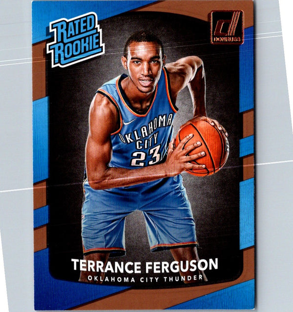 2017 Donruss Optic Blue Velocity Terrance Ferguson #180