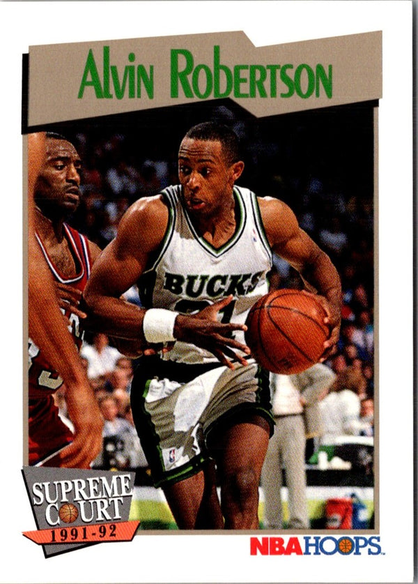 1991 Hoops Alvin Robertson #478