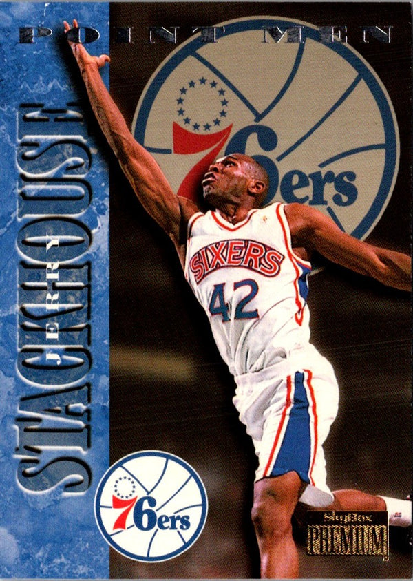 1996 SkyBox Premium Jerry Stackhouse #257