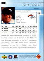 1999 Upper Deck Denver Broncos Checklist #79