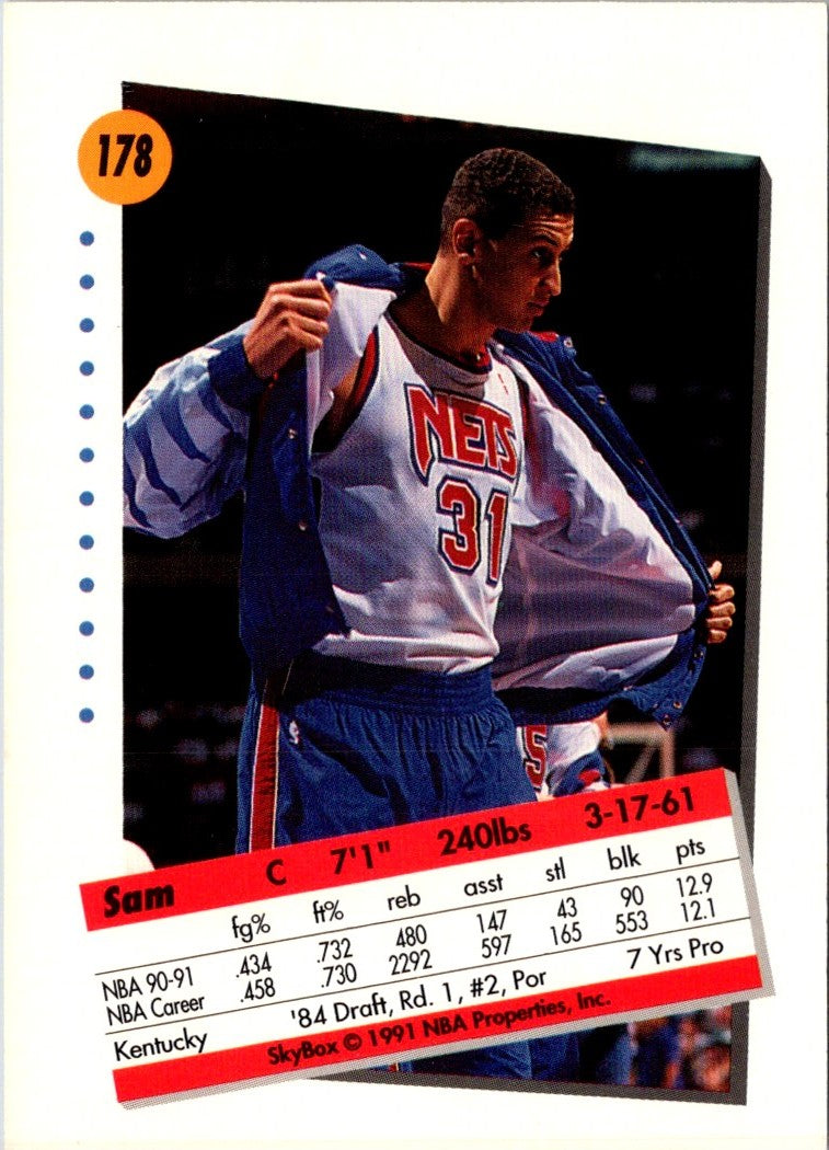1991 SkyBox Sam Bowie