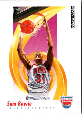 1991 SkyBox Sam Bowie #178