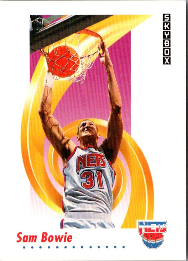 1991 SkyBox Sam Bowie #178