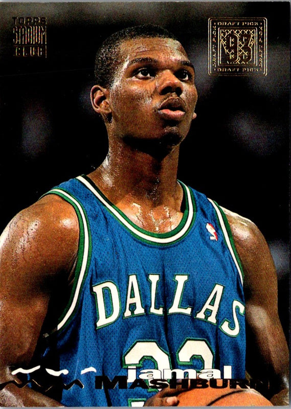 1993 Stadium Club Jamal Mashburn #220 Rookie