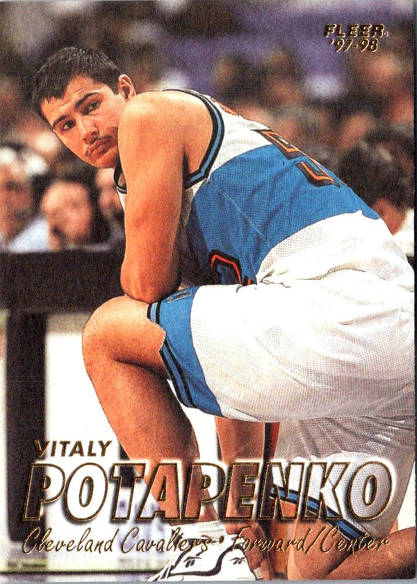 1997 Fleer Vitaly Potapenko #136