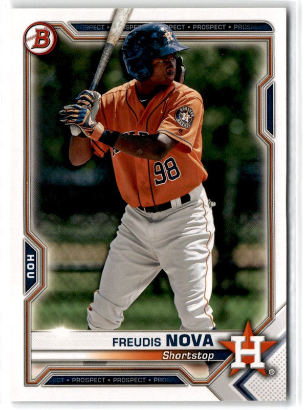 2021 Bowman Prospects Freudis Nova #BP-56