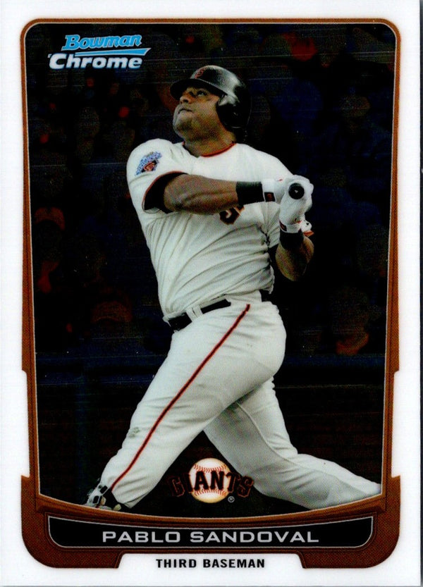 2012 Bowman Pablo Sandoval #14