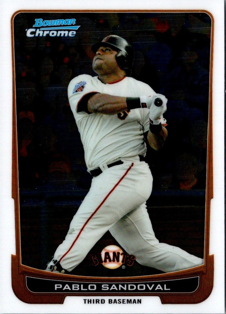 2012 Bowman Pablo Sandoval