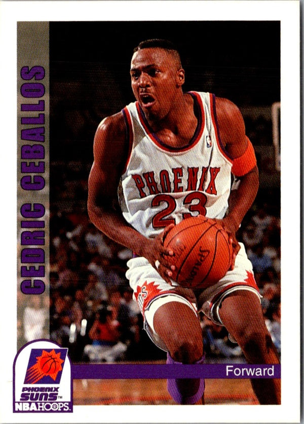 1992 Hoops Cedric Ceballos #178