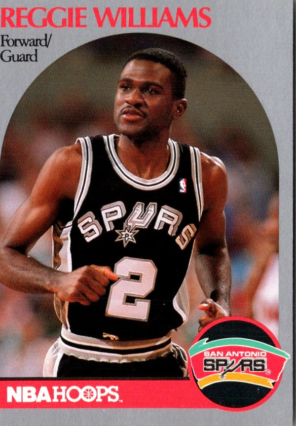 1990 Hoops Reggie Williams #272