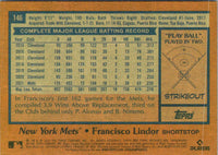 2022 Topps Finest Flashbacks Francisco Lindor #146