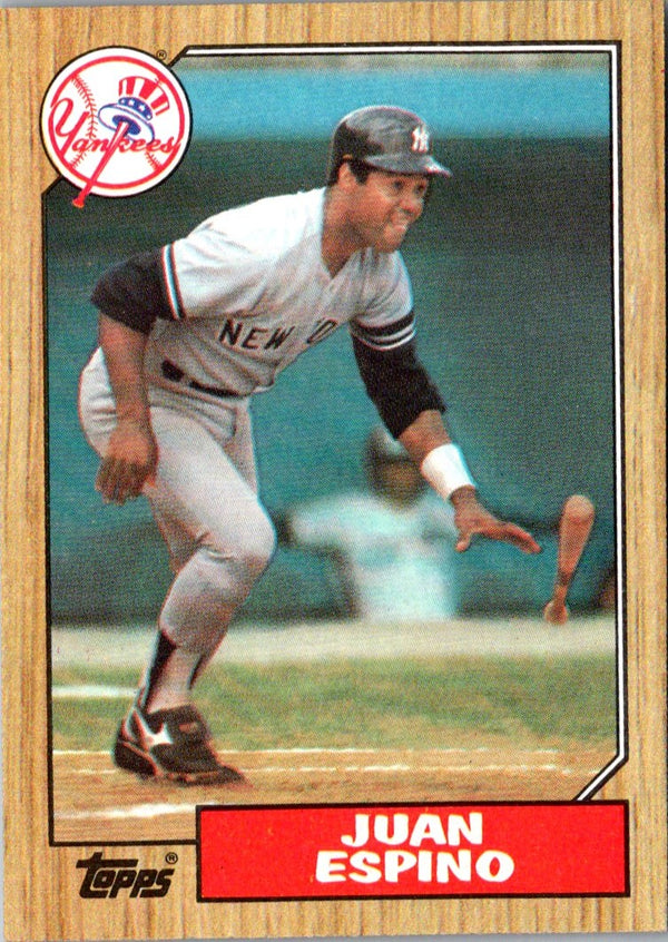 1987 Topps Juan Espino #239