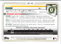 2020 Bowman Prospects Robert Puason #BP-145