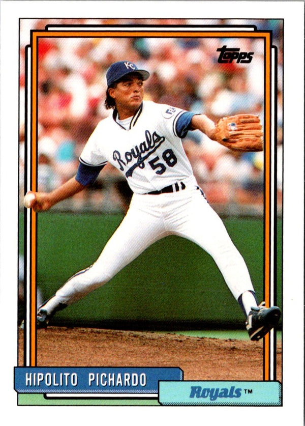 1992 Topps Traded Hipolito Pichardo #89T Rookie