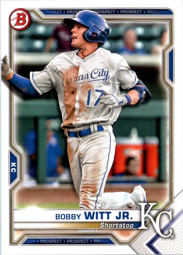 2021 Bowman Prospects Bobby Witt Jr. #BP-1