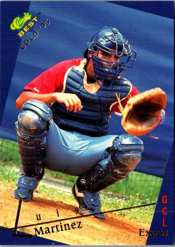 1993 Classic Best Gold Luis Martinez #138