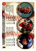 1999 Topps Vladimir Guerrero/Greg Vaughn/Bernie Williams #458