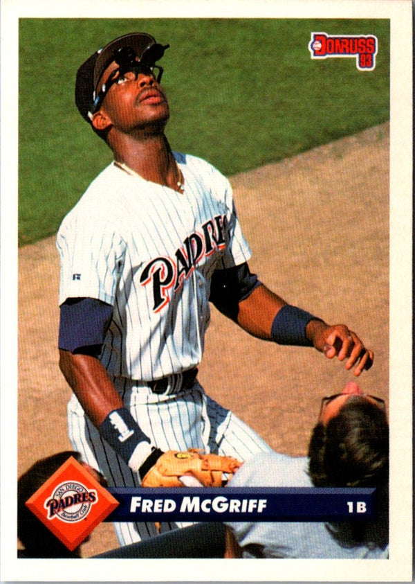 1993 Donruss Fred McGriff #390