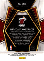 2021 Panini Select Blue Duncan Robinson #188